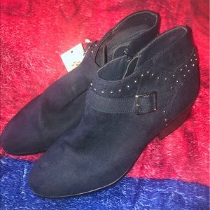 Ankle Boots with Stud accent